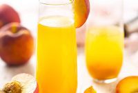 Golden Peach Fizz