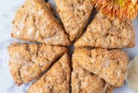Golden Banana Scones