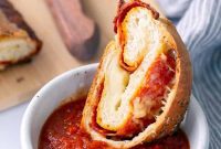 Cheesy Pepperoni Loaf