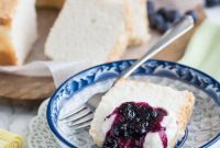 Heavenly Angel Food with Zesty Berry Lemongrass Drizzle