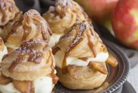 Golden Apple Caramel Clouds