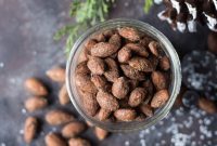 Sweet and Spicy Gingerbread Almonds