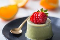 Velvety Matcha Panna Cotta