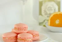 Sparkling Mimosa Macarons