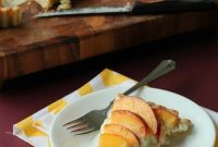 Luscious Gluten Free Peach Amaretto Tart