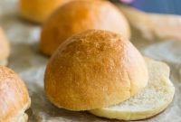 Pillowy Overnight Brioche Burger Buns