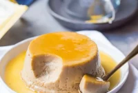 Earl Grey Caramel Custard