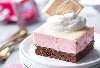 Decadent Chocolate Strawberry Mousse Bars