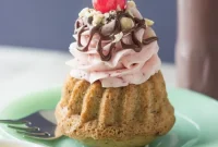 Banana Split Bundt Delights