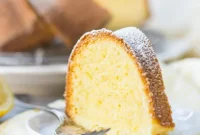 Zesty Lemon Pound Cake
