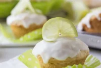 Coconut Lime Drizzled Muffins