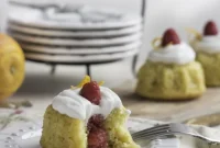 Sunshine Orange Raspberry Bundt Bites