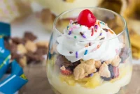 Decadent Gluten Free Banana Split Pudding Giveaway