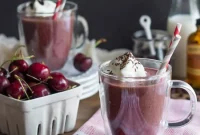 Decadent Cherry Almond Mocha Smoothie