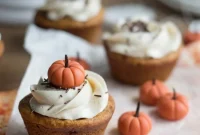 Festive Chai Pumpkin Spice Cupcakes