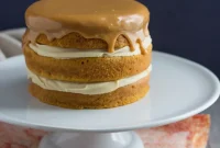 Spiced Pumpkin Boston Cream Pie