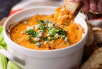 Creamy Buffalo Chicken Dip