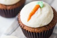 Moist Carrot Cake Cupcakes