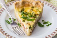 Golden-Baked Bacon & Cheese Pie