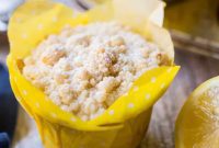 Zesty Lemon Streusel Muffins