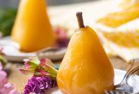Wine-Kissed Pears
