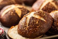 Perfect Homemade Pretzel Buns