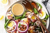 Sizzling Bacon Spinach Salad