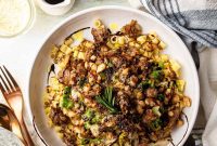 Savory Sausage, Beans & Braised Greens