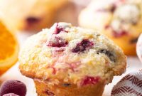 Sunshine Cranberry Orange Muffins