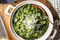 Velvety Creamed Spinach