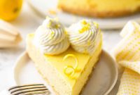 Sunshine Lemon Cheesecake