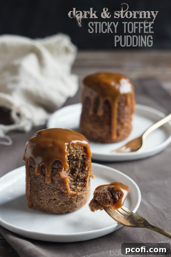 Experience the ultimate fusion dessert: Dark and Stormy Sticky Toffee Pudding. This incredibly moist cake, infused with spicy ginger and dark rum, is a sophisticated take on the British classic. Served with a rich butter rum sauce, it's a boozy delight that melts in your mouth.