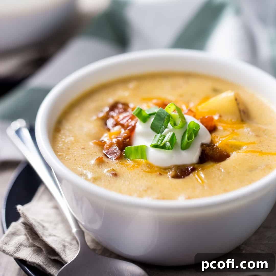 Best Loaded Baked Potato Soup Recipe