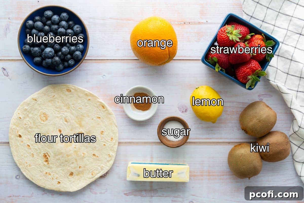 Salsa and chip ingredients