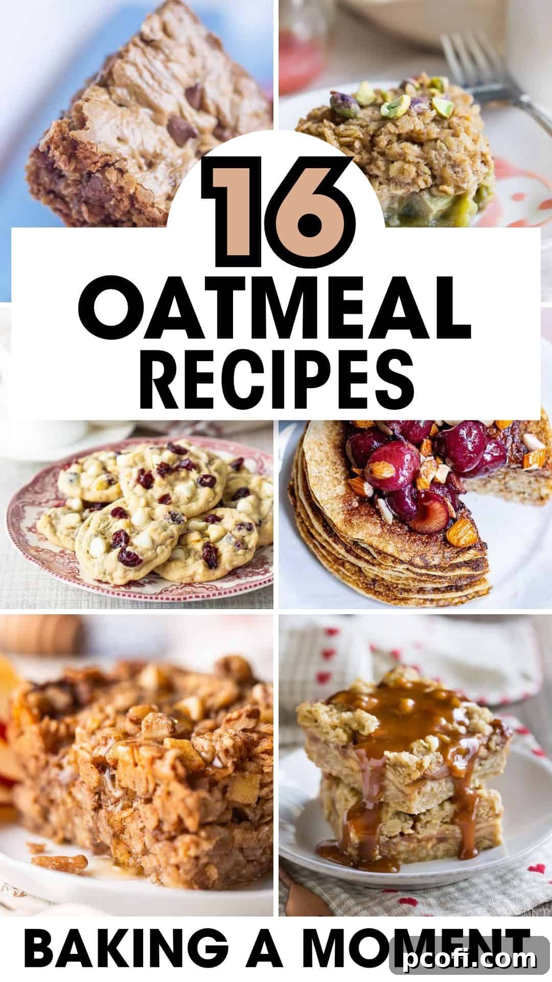 A vibrant collection of various oat-based dishes, showcasing cookies, bars, and baked goods, highlighting the versatility of oats.