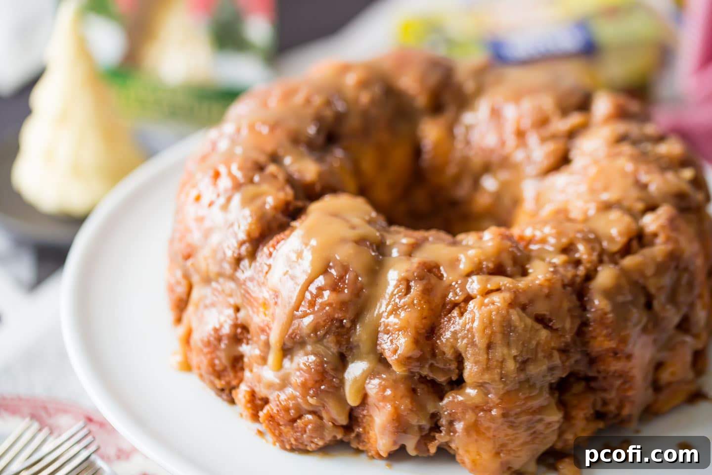 How to Make Homemade Monkey Bread - baked and ready to serve