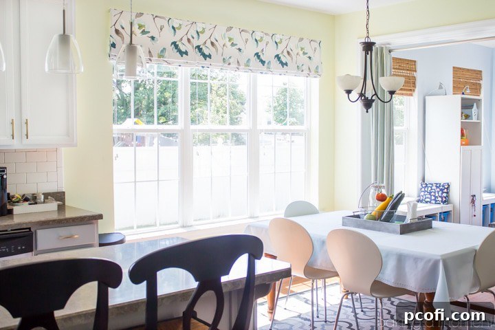 How to Choose Kitchen Window Treatments that are Beautiful and Practical | Baking a Moment @TonicLiving