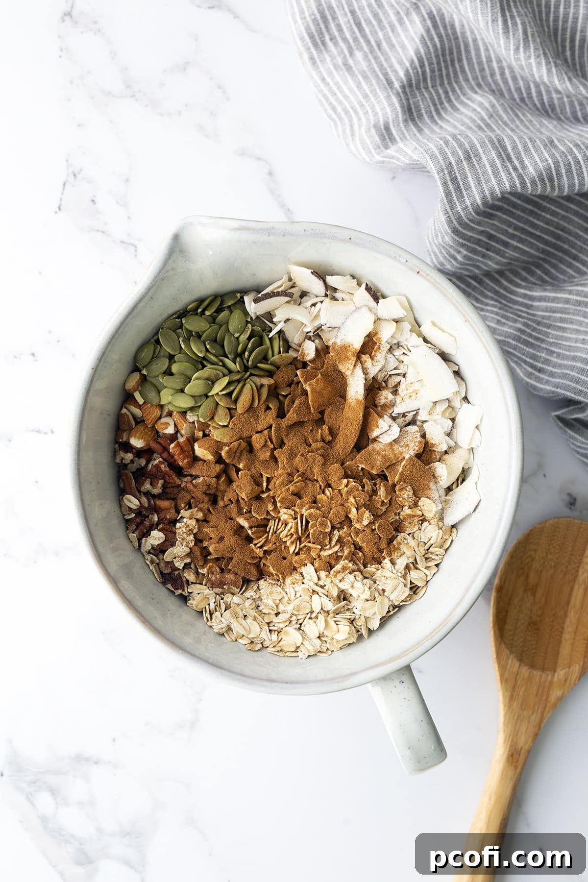 Ingredients in a bowl