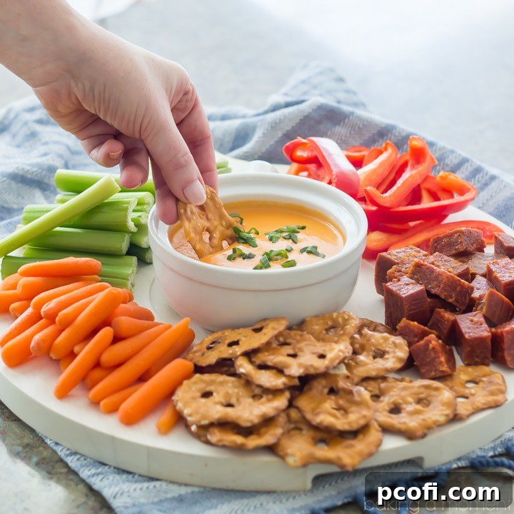 LOVED all the flavors going on in this Cheddar-Blue Beer Cheese Dip! Perfect game-day snack ;)