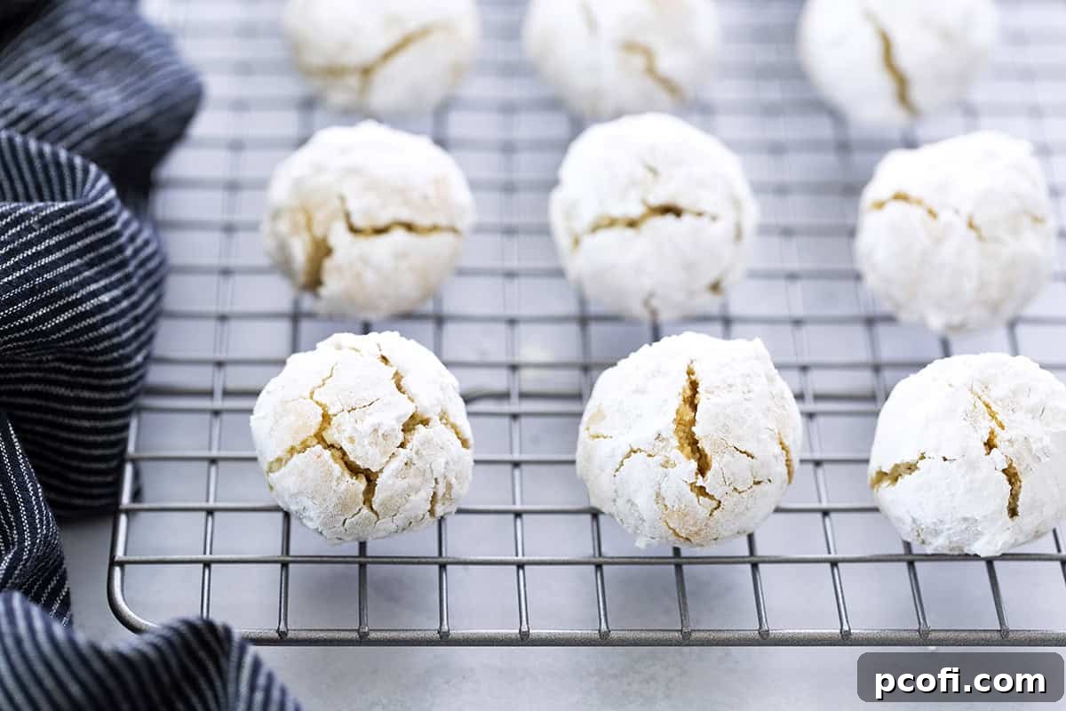 Cookies on a cooling rack