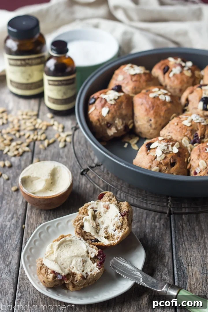 Freshly Baked Dinner Rolls with Maple Butter
