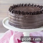 Brooklyn Blackout Cheesecake Cake