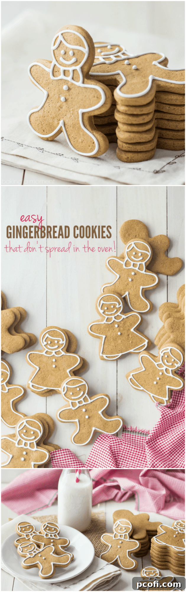 A large pile of freshly baked gingerbread cookies, ready for decorating.