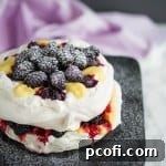 Blackberry Lemon Pavlova