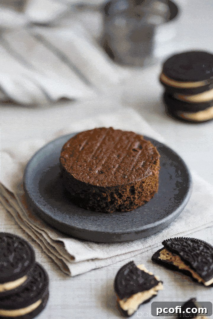 Close-up of a single serving Baked Alaska with intricate meringue piping, ready to be torched or served.