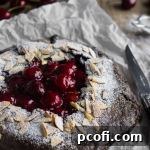Recipe thumbnail for Chocolate Cherry Galette