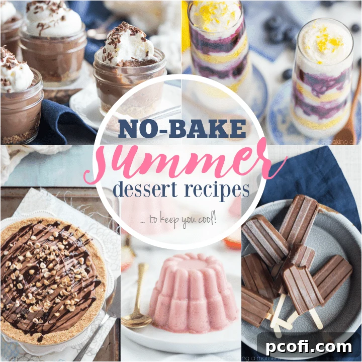 No-Bake Summer Dessert Recipes - Cool, Easy, and Delicious Treats