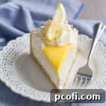 No-Bake Lemon Macaroon Cheesecake