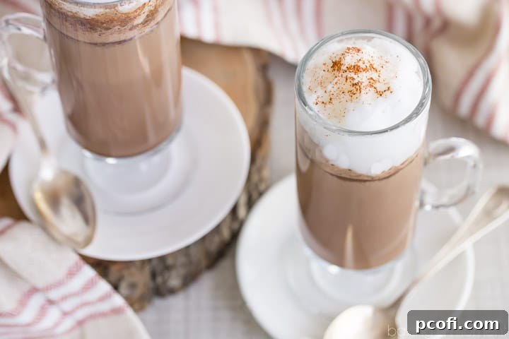 Close-up of the Chile Mocha Mix gift jar, carefully tied with natural jute and festive baker's twine for a charming presentation.