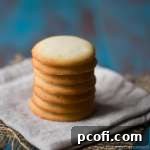 Plate of baked Brown Edge Wafers, ready to serve